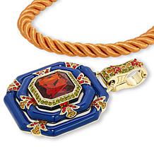 Heidi Daus "Girls Night Out" Stone & Crystal Pendant with Cord