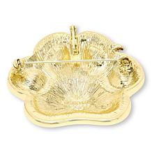 Heidi Daus Grande Paw Print Crystal Pin/Pendant