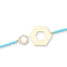 Heidi Daus Hex Appeal Crystal-Accented Beaded Lariat Necklace