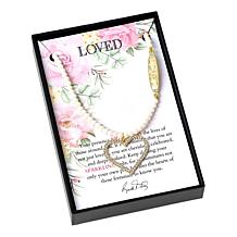 Heidi Daus Inspirational 18" Pavé Drop Necklace