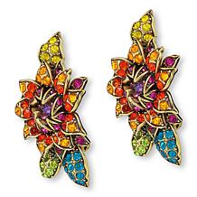 Heidi Daus Late Bloomer Multicolor Floral-Inspired Stud Earrings