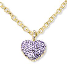 HEIDI DAUS Love Style Locket Toggle Necklace