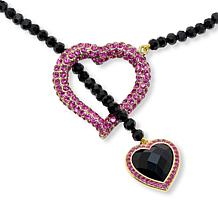 HEIDI DAUS Love to Love Adjustable Heart Necklace