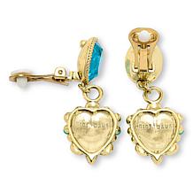 Heidi Daus Santa Fe Heart Earrings