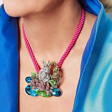 Heidi Daus Spring Fever Multicolor Crystal Bunny Pin