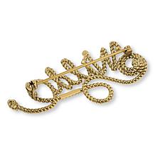 Heidi Daus Wild Crystal-Accented Lasso Pin