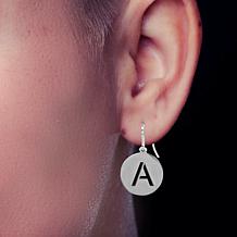 Heights Jewelers Sterling Silver Personalized Disc Earrings