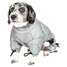 Helios Thunder-crackle Full-Body Waded-Plush Reflective Dog Jacket