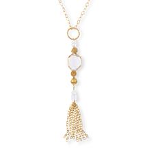 Herkimer Mines "Diamond" Quartz Silvertone Multi-Dangle Necklace
