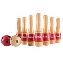 Hey! Play! Coca Cola Indoor/Outdoor Bowling & Skittle Ball Game Set
