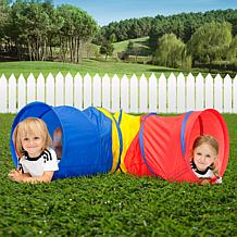 Hey! Play! Kid's 4-Way Pop-up Play Tunnel