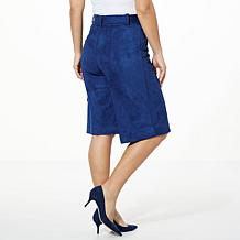 HFR x Undra Celeste Faux Suede Cargo Short