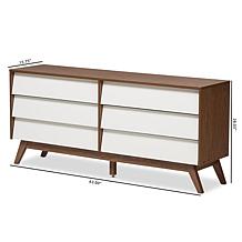 Hildon 6-Drawer Storage Dresser
