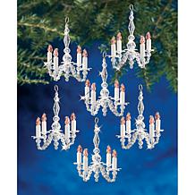 Holiday Beaded Ornament Kit - Christmas Chandeliers, Makes 12