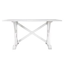 Holliwell Distressed Farmhouse Dining Table