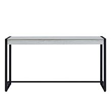 Holly & Martin Macen Narrow Console - Distressed White/Black