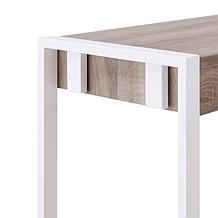 Holly & Martin Macen Narrow Console - Mocha Gray/White