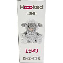 Hoooked Lamb Lewy Yarn Kit with Eco Brabante Yarn - White and Gray