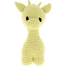 Hoooked Ziggy Giraffe Kit with Eco Barbante Yarn - Popcorn