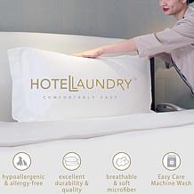 Hotel Laundry Stretchy Waterproof Mattress Allergy Encasement Set Full
