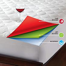 Hotel Laundry Triple Protection Waterproof Mattress Pad - King