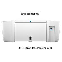 HP 14" Touch Intel 128GB Laptop with Office and Deskjet 2827e Printer