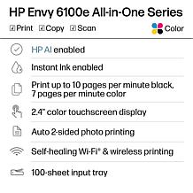 HP Envy 6155 All In One Printer with $50 Instant Ink