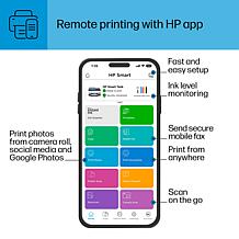 HP Smart Tank 7602 All-in-One Color Printer w/2yrs Ink