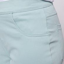 HUE Classic Denim Capri Pant