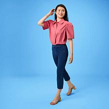HUE Classic Denim Capri Pant