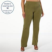 HUE Game-Changing Straight Leg Denim Pant