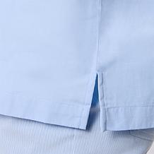 Hue Poplin Top with Puff Sleeve