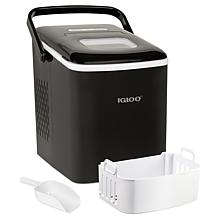 Igloo 26lb. Self-Cleaning Portable Ice Maker with Handle, Black