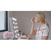 iHome Hollywood Pro Bluetooth Vanity Mirror with USB Charging