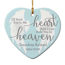 I'll Hold You In My Heart Personalized Ornament