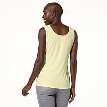 IMAN Global Chic 2-pack of Reversible Solid Stretch Knit Tank Tops