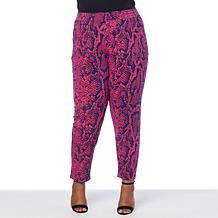 IMAN Global Chic Ankle Pant with Pockets