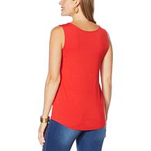 IMAN Global Chic Scoop-Neck Knit Tank