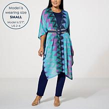 IMAN Global Chic Shimmering Glam Set: Topper & Foil Tank Duo
