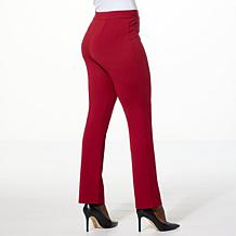 IMAN Global Chic Straight Leg Ponte Pant
