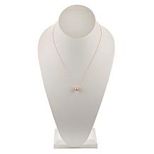 Imperial Pearls 14K 9x10mm Pink Cultured Freshwater Pearl Necklace