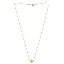 Imperial Pearls 14K 9x10mm White Cultured Freshwater Pearl Necklace - 9160901 | HSN