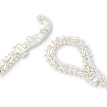 Imperial Silver 18" Diamond-Cut Sterling Silver Wheat Necklace