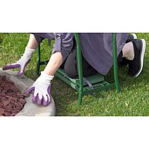 Improvements 2-in-1 Garden Bench/Kneeler with Tool Bag
