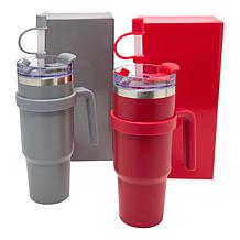 Improvements 2-pack 40 oz. Insulated Tumblers with Removable Handles