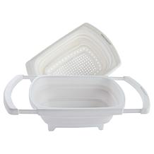 Improvements 2-piece Collapsible/Expandable Colander & Mini Sink