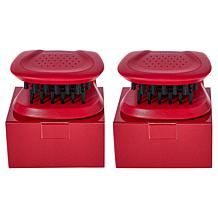 Improvements 2-piece Safe Bristle Brush Blade Cleaners