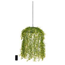 Improvements 20 LED Faux Plant Chandelier with Remote