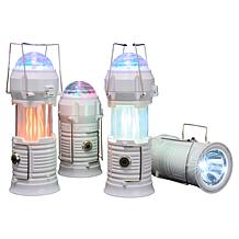 Improvements 4-pack 4-in-1 Lanterns with Flame & Party Lighting
