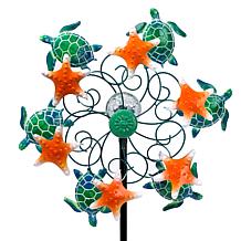 Improvements 6' Coastal Turtle Wind Spinner Stake